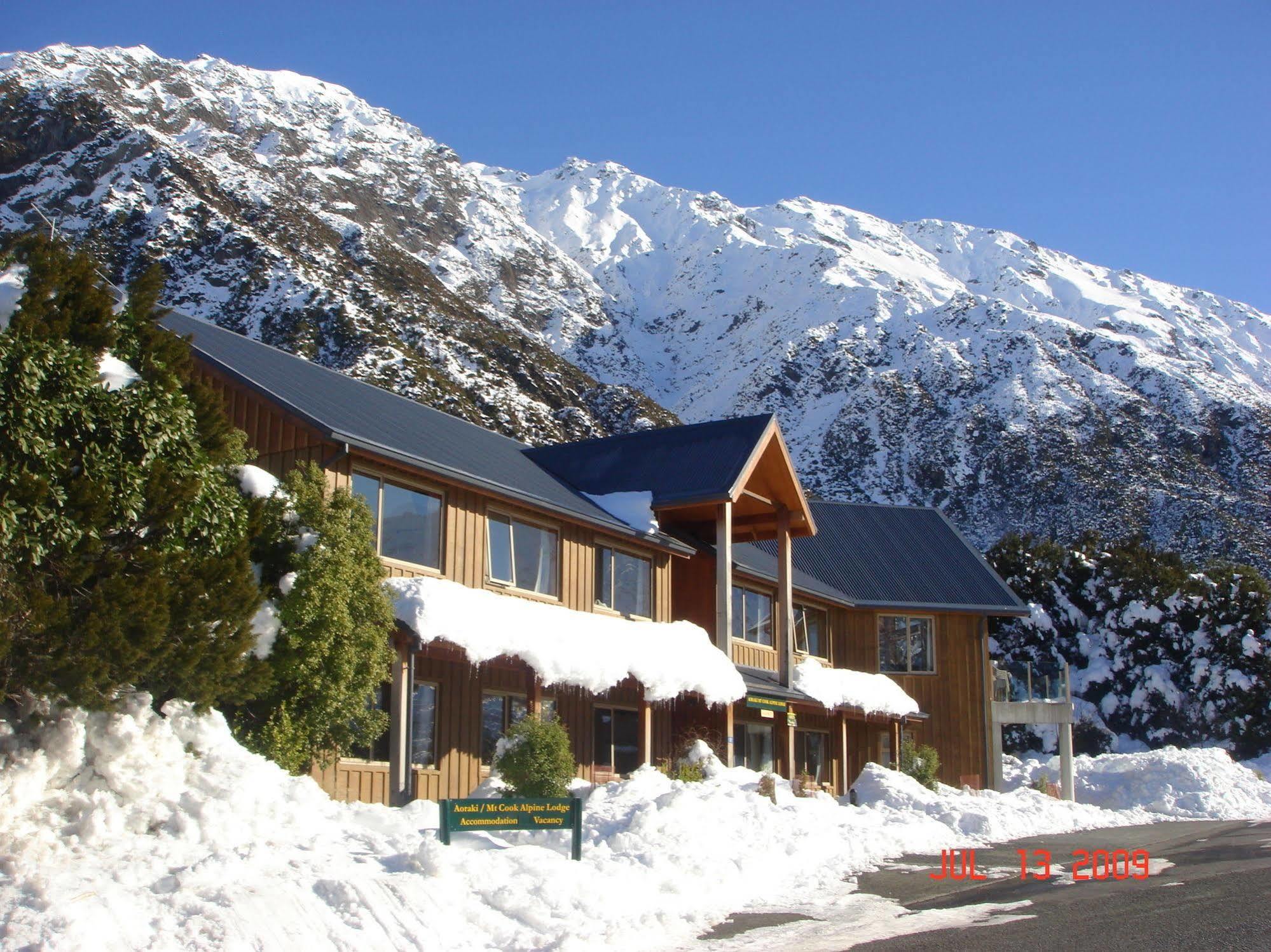 Aoraki Mount Cook Alpine Lodge Eksteriør bilde
